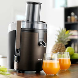 飛利浦榨汁機 咖啡色多功能廚房助手詳情介紹